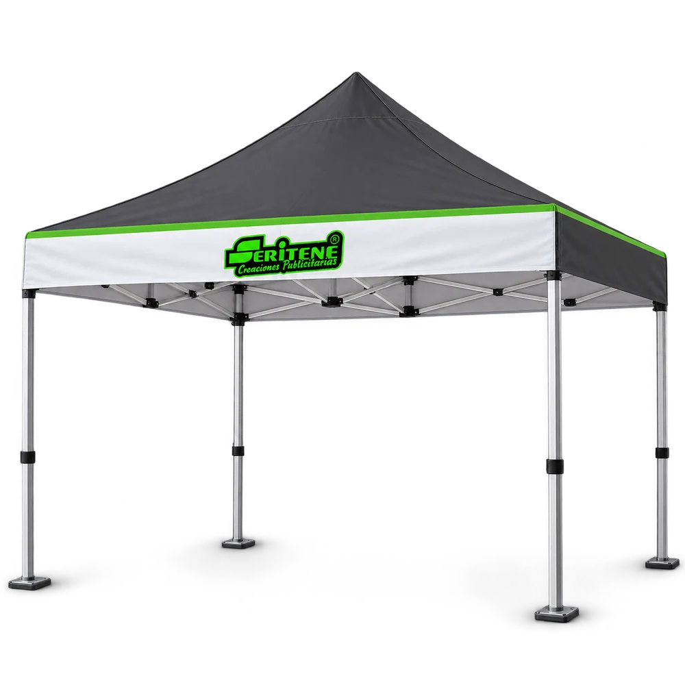 Carpa 3 × 4,5 m con diseño Seritene: imagen orientativa