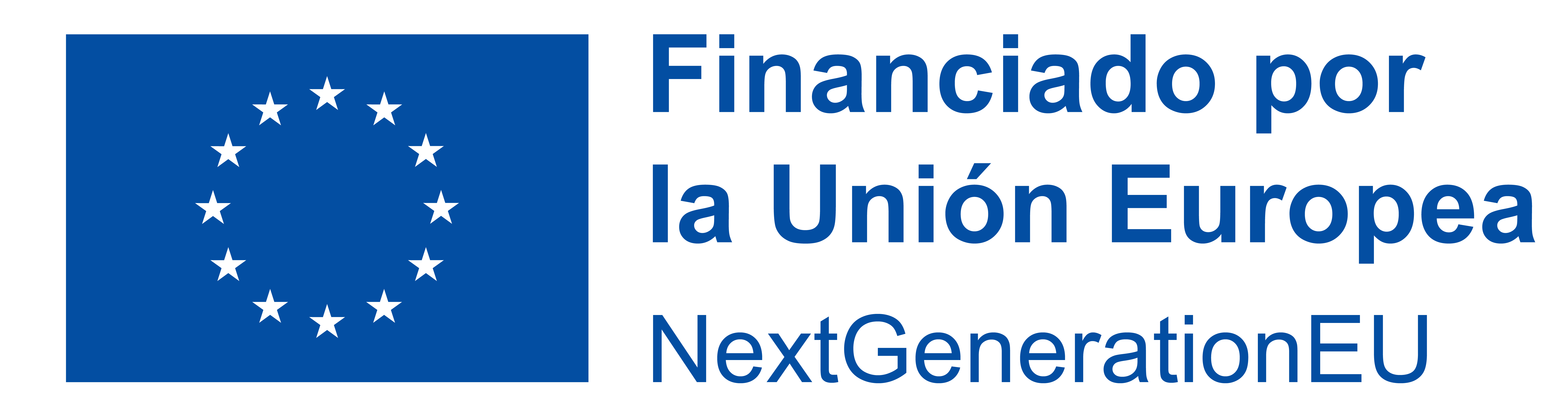logo financiado por la unión europea NextGenerationEU